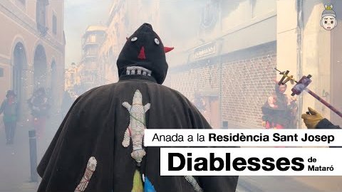 Las Diablesses de Mataró en "l'Anada a la Residencia Sant Josep"