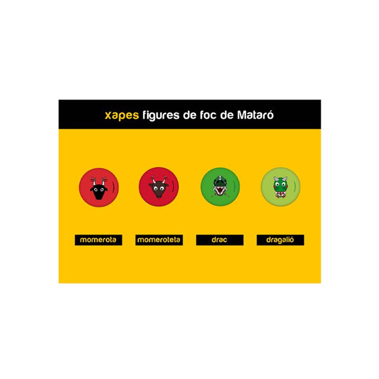 Pack Xapes Figures de foc de Mataró