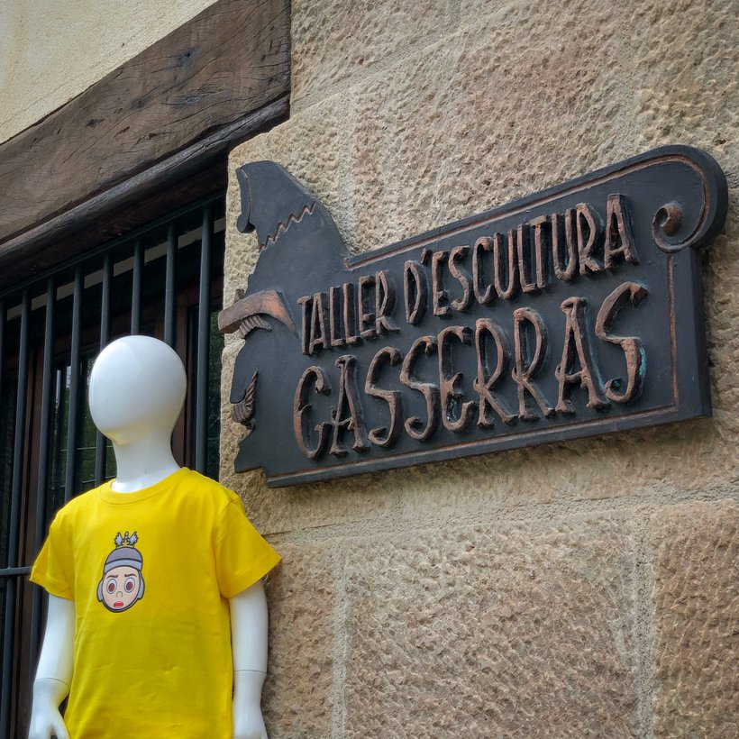 Primera visita al Taller Casserras para conocer el taller y valorar la creación de nuestro Capgròs