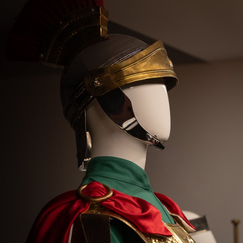 Plano detalle del casco de un Armat de Mataró