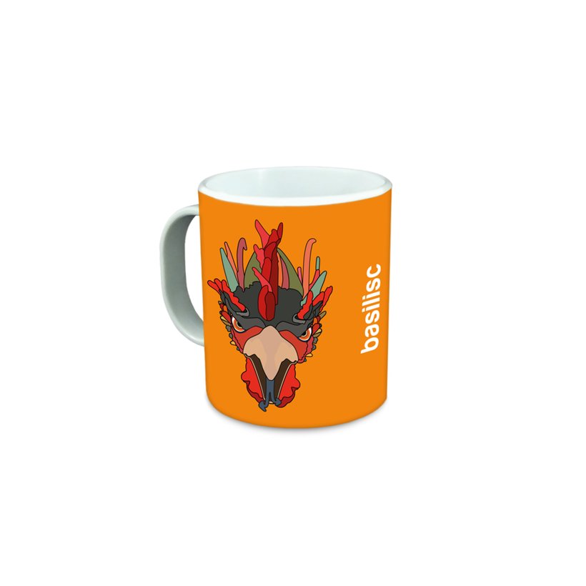 Taza de plástico Basilisc de Mataró © 2010-2018 Robafaves.cat. Todos los derechos reservados